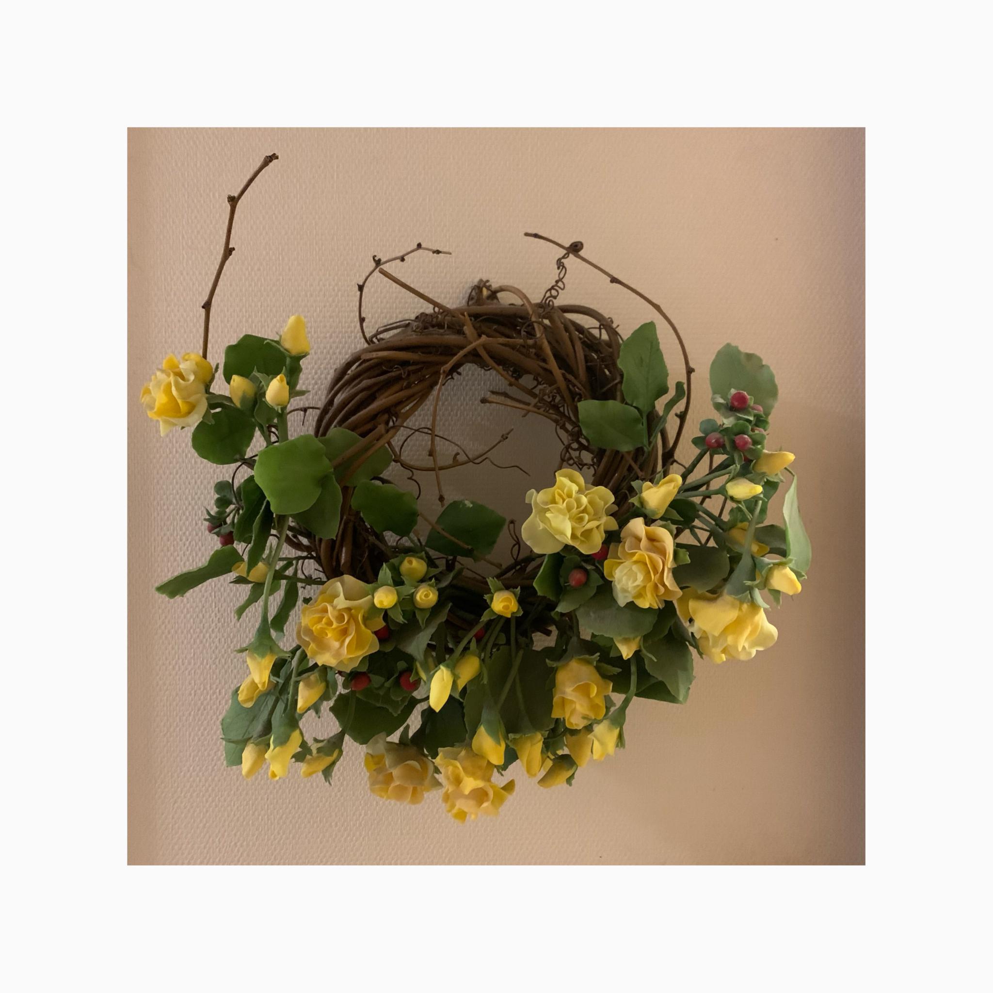 【受注生産】薔薇のリース