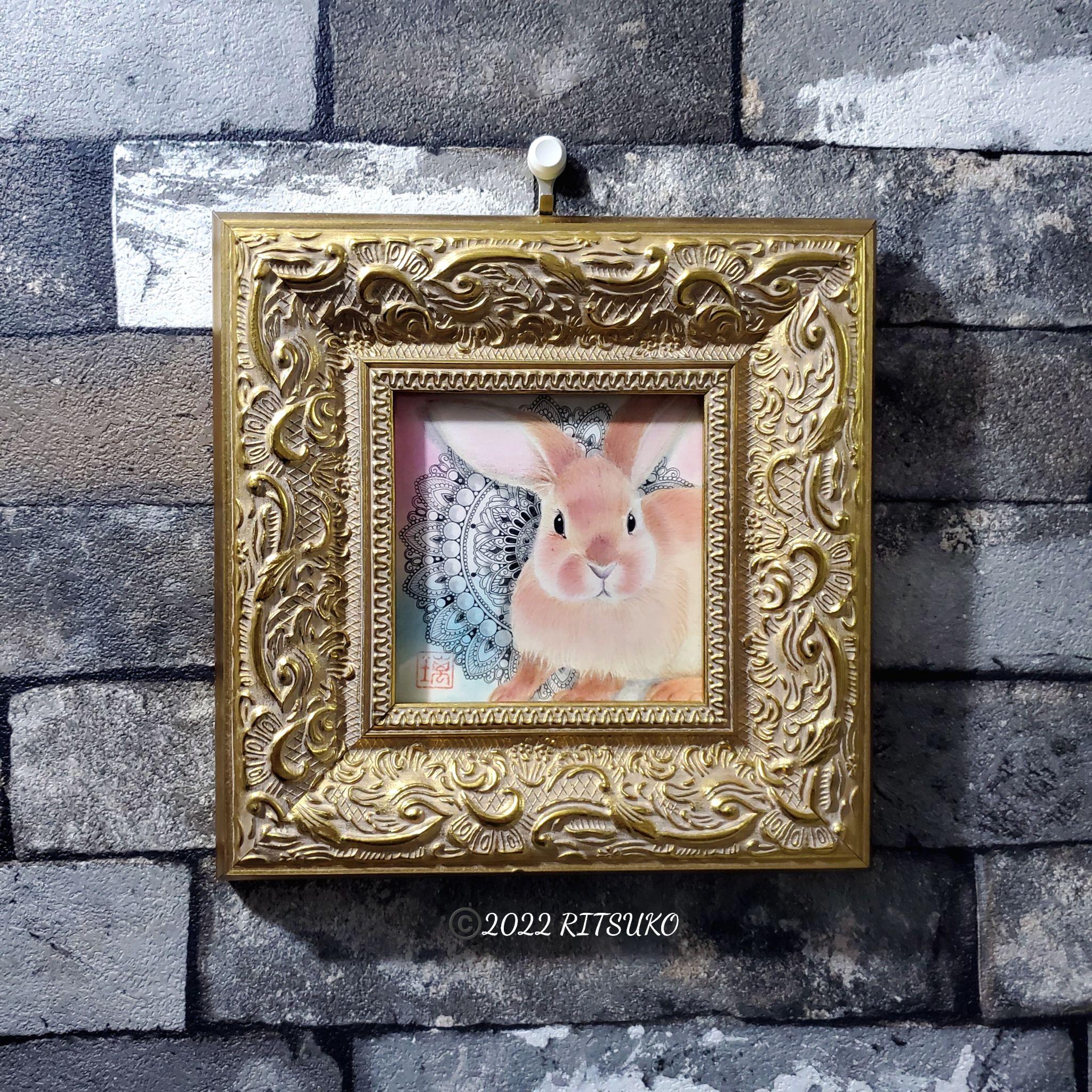 原画 1点もの 額装付き 色鉛筆画 ボールペン画 日本人作家