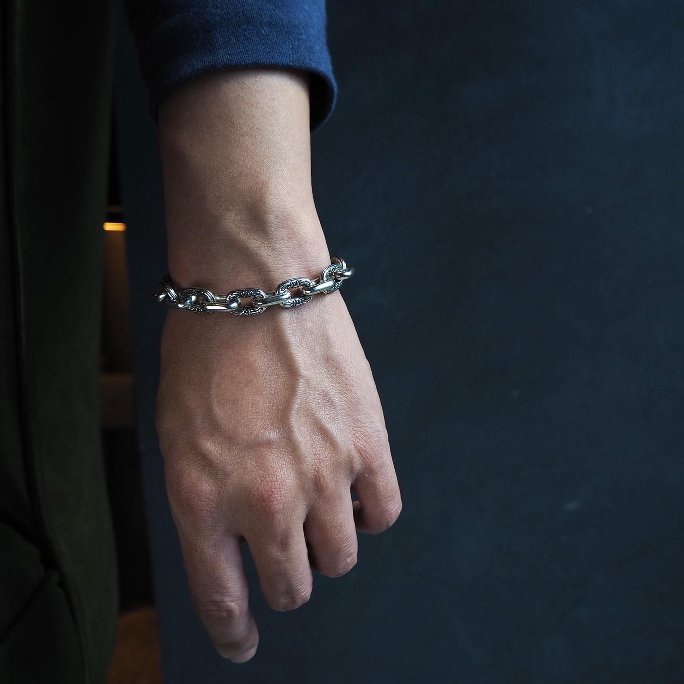 百合のブレスレット_百合の思考ブレスレットありがとう最高の男ギフト兄弟六式ニュートラル ブレスレット ペア チェーン カップル