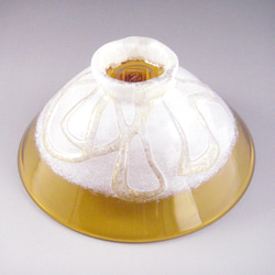 玻璃抹茶碗（抹茶碗，Unryu Kohaku） 可與熱水一起使用，並附有化妝盒 第2張的照片