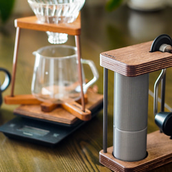 JHAT.. Coffee grinder stand for TIMEMORE C2 C3 , C2MAX C3MAX 1枚目の画像