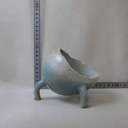 空色ハート陶製植木鉢(Bベビー) 17枚目の画像