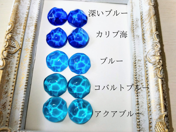 コバルトブルー×シーブルージェイドの御守り海ストラップ‪ / お守り / 天然石 / 海 / 波 10枚目の画像