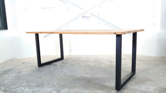 ダイニングテーブル テーブル おしゃれ 一枚板 横幅 100~180cm 北欧 木製 サイズオーダー可【スクエア】 1枚目の画像
