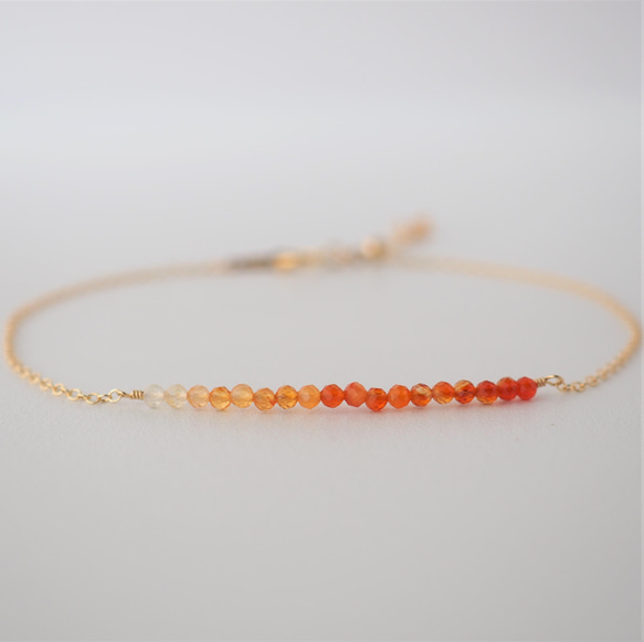 14kgfどんぐりカービングブレスレット 14kgfどんぐりカービング