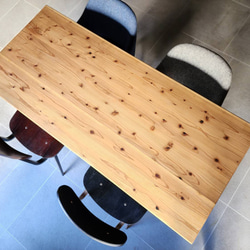 ダイニングテーブル テーブル おしゃれ 一枚板 横幅 100~180cm 北欧 木製 サイズオーダー可【Xデザイン】 17枚目の画像