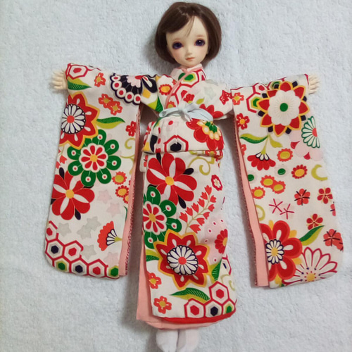 送料込み】SDM 40cmドール 着物 お嬢ちゃんの晴れ着セット 華 その他