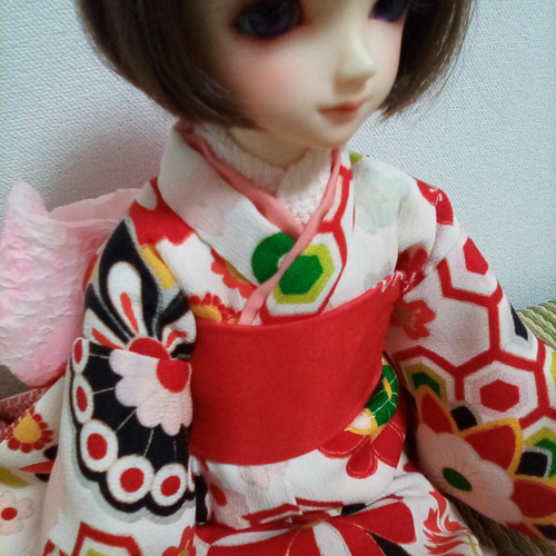送料込み】SDM 40cmドール 着物 お嬢ちゃんの晴れ着セット 華 その他