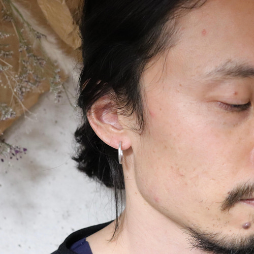 KAIKO フープピアス両耳 SILVER KAIKO フープピアス両耳 SILVER