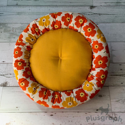 ネコザブ ［花＊全5色］受注生産品 1枚目の画像