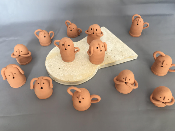 はにわの置物 その他置物 miraku 通販 13703371｜Creema(クリーマ)