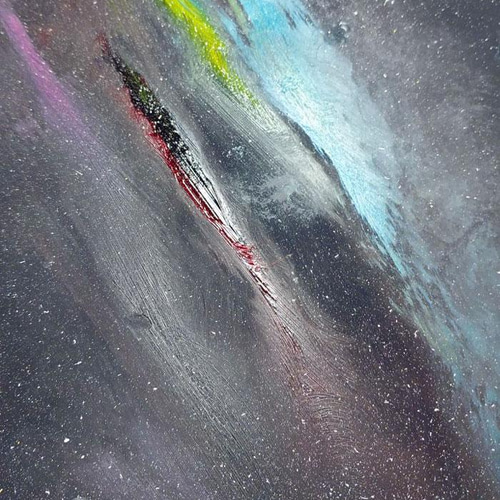絵画☆原画（1点限り）「天ノ川（Milky Way）」（アクリル水彩画
