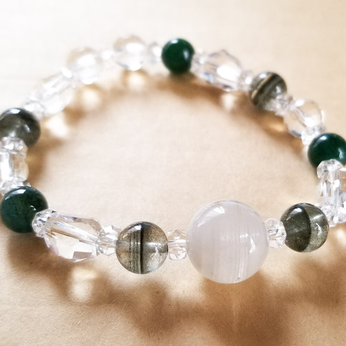 千層ホワイトファントム＆千層グリーンファントム【癒しのお守り  