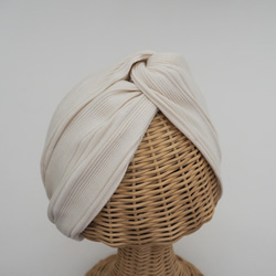 頭巾（結）☆羅紋針織隨機單調 第3張的照片