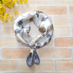 ♡限定3,000円割引♡バーバリー　シルクスカーフ　ハンカチーフ　バンダナ　レア シルクスカーフドッグ(BEQ-111)全2色-伝統横濱スカーフMarca