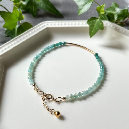 14kgfグランディデエライトブレスレット グランディディエライト✶14KGFブレスレット・ニュアンスのある