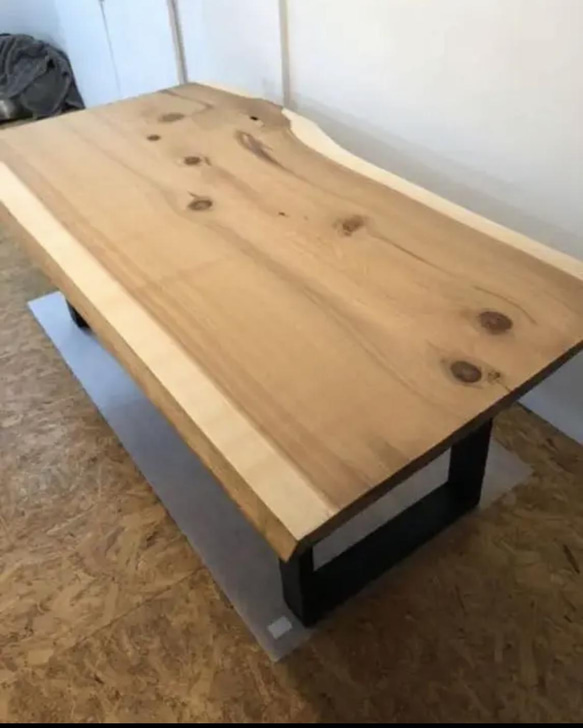 大特価 最大幅103cm W190サイズ 天然 無垢 一枚板ダイニング  