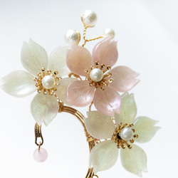 桜　イヤーフック 季節の花　片耳用　 5枚目の画像