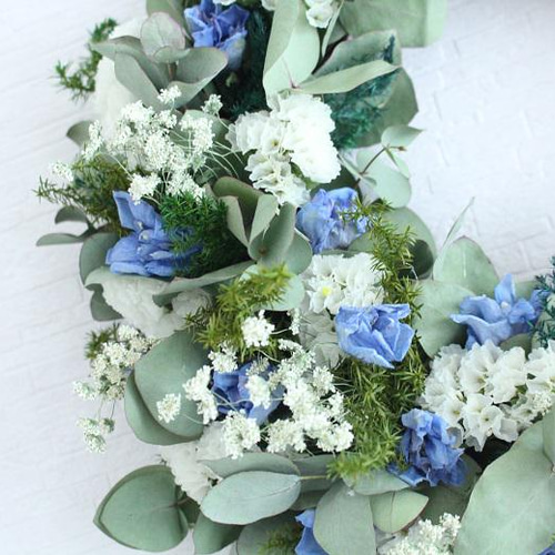 大きめ　ドライフラワー　リース 専用＊size42✕37＊ハスの実 セピアカラーの大きなドライ