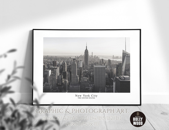 ☆インテリアフォトポスター -New York City-【001】 1枚目の画像