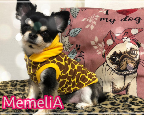 犬服　きりん ∞∞★　ハンドメイド 14ac78d4a007265ee6fc2038994810