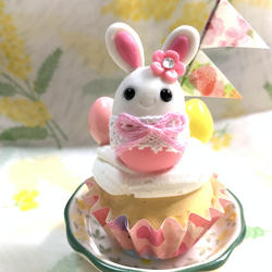 ☆イースターのうさぎちゃんカップケーキ(受注生産) 5枚目の画像