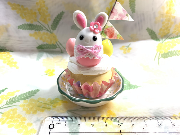 ☆イースターのうさぎちゃんカップケーキ(受注生産) 2枚目の画像