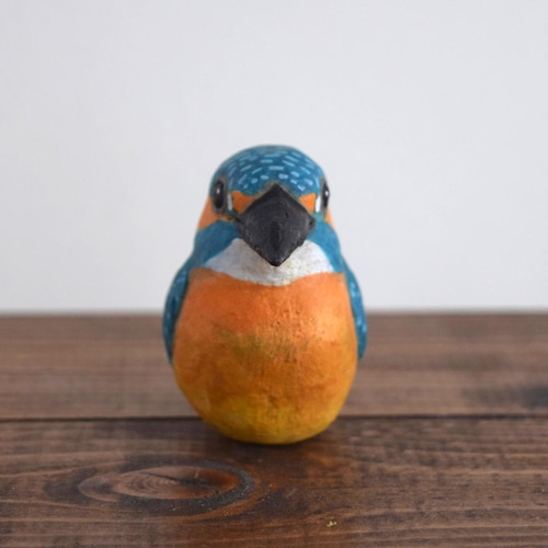 カワセミ 【陶土の置物シリーズ】 その他置物 もっちょこ 通販