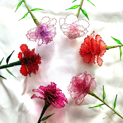 アルバム飾り　カーネーション　オーダー受付中( ＾∀＾) アルバム飾り 母の日 カーネーション オーダー受付中