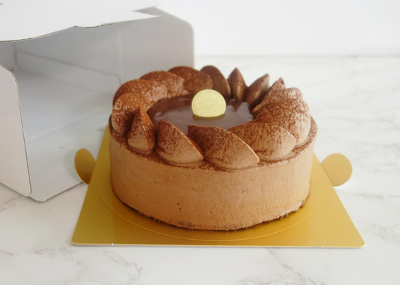 チョコレートケーキ（糖質1/6カット5.5g） 4枚目の画像