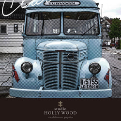 ☆インテリアアートポスター -VOLVO Classic Bus-【019】 7枚目の画像