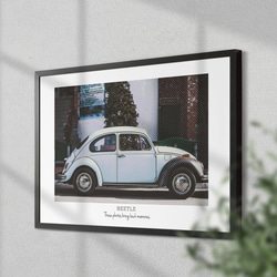 ☆インテリアアートポスター -VW Beetle-【020】 4枚目の画像