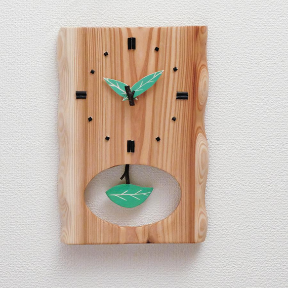 　木の振り子掛時計（大） 1枚目の画像