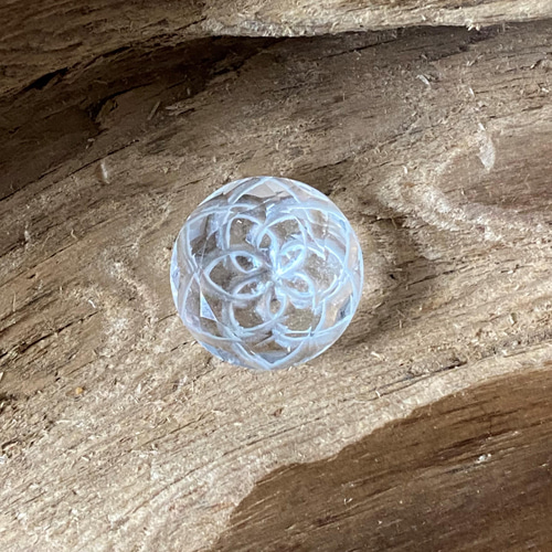 hhkk様 ローズクォーツ 立体 五芒星 ファセットカット ブリリアント