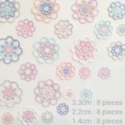 アルバム飾り　クラフトパンチ　ウェディングセット　オーダー受付中です(^^)v クラフトパンチ お花 葉っぱ セット/クラフト アルバム 飾り