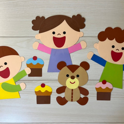 男の子女の子壁面 壁面 その他素材 HIRO 通販 13793810｜Creema(クリーマ)