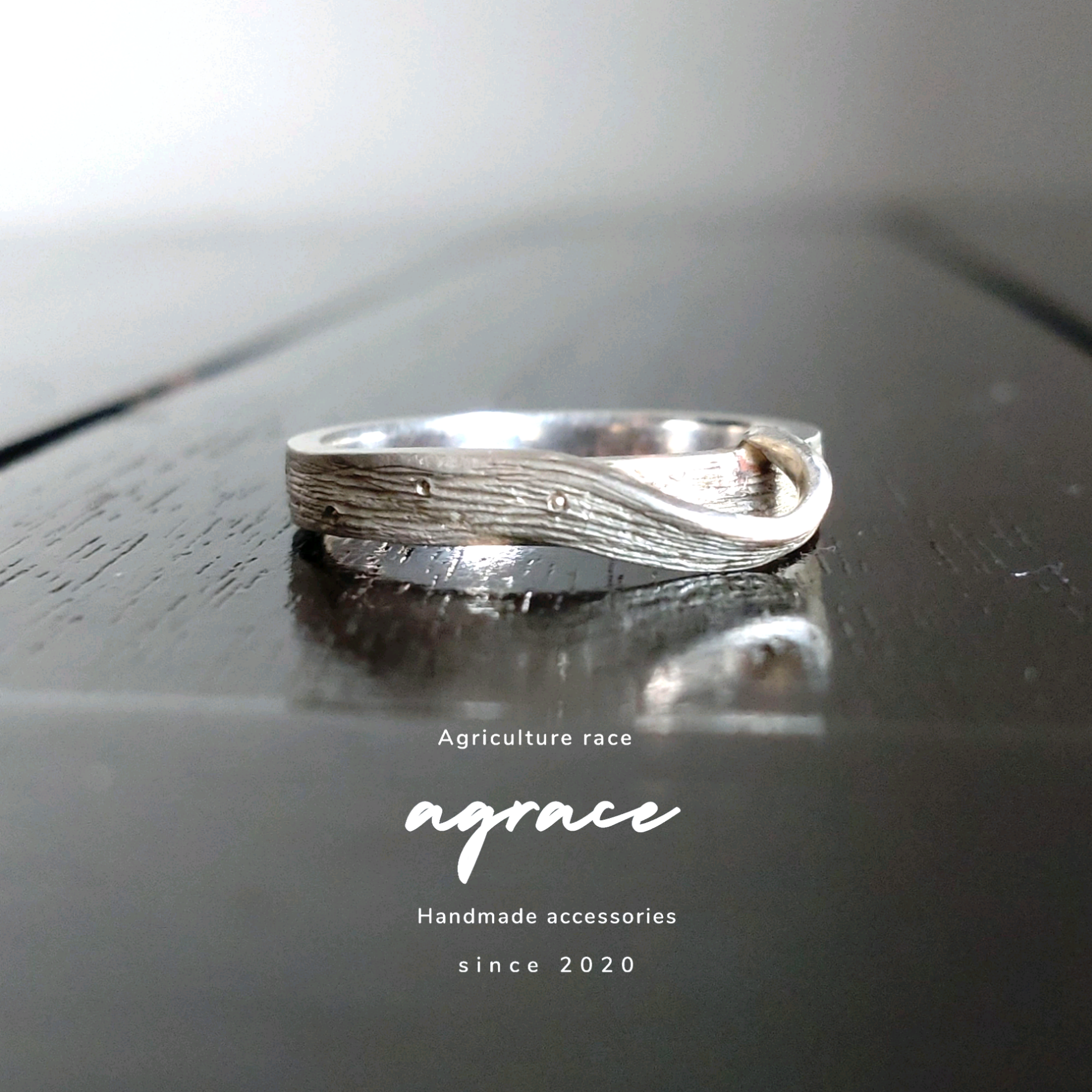 〜 つむじ風 〜 シルバーリング　silver925