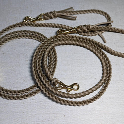 ハート編み（ラブ編み） パラコードリード カフェリード【受注生産