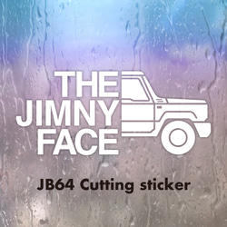 スズキジムニー jimny JB64 ／シエラ sierra JB74 thejimnyface カッティングステッカー 1枚目の画像