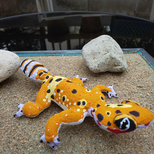 ヒョウモントカゲモドキ（ハイポ） その他置物 A・D・P・L 通販