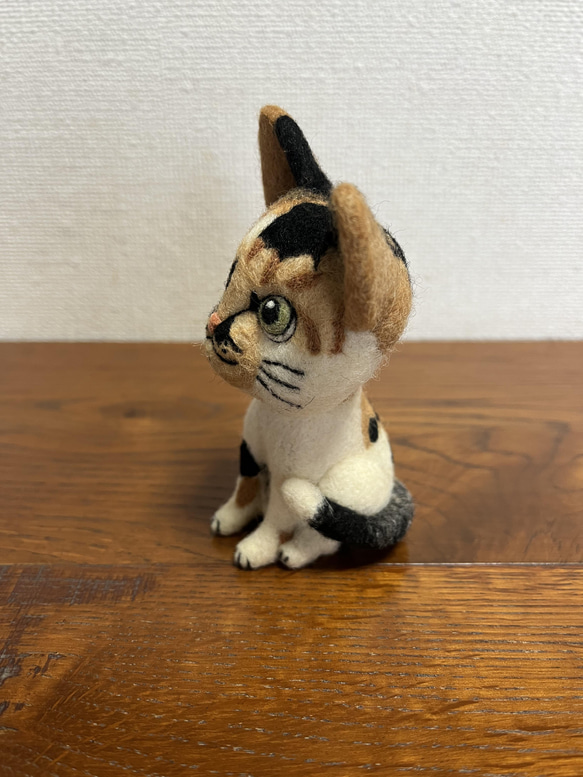 lovelytamaさまオーダー作品【座り猫】 3枚目の画像