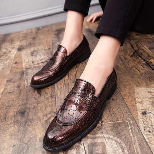 Suger超新品 シークレットシューズ タッセル ローファー ビジネス