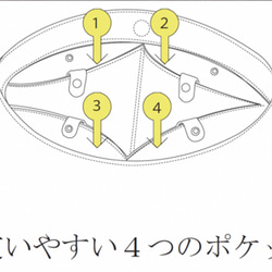 吸い付くようなタッチ感⁂軽く柔らかい袋タイプ・ＬＵＡ(ＬＡ００1)LONG＃brown⁂ 7枚目の画像