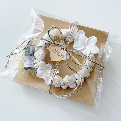 アロマストーンプルメリアリース2点セット