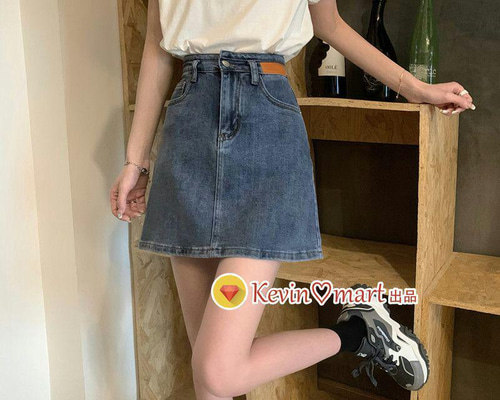 ISABEL MARANT ハイウエストテニムミニスカト 【関税込】 デニムミニスカート レースアップ 引き紐 ハイウエストミニスカ