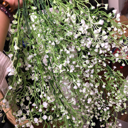 フェイクグリーン  インテリア　スワッグ　結婚式　造花　壁掛け　ガーランド 3枚目の画像