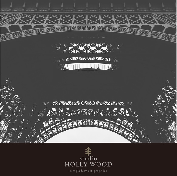 ☆インテリアフォトポスター -La tour Eiffel-【043】 7枚目の画像