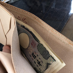 ３折財布コンパクト(カードポケット×７) 6枚目の画像