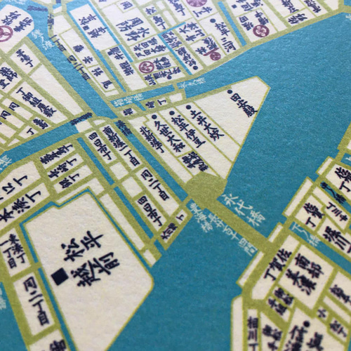 江戸図貼り箱入り古地図紙ファイル10点セット 江戸・明治・大正
