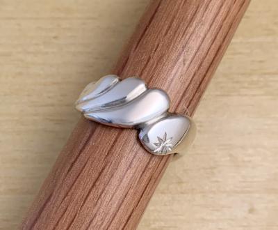 オリジナルシルバーリング【Sunny drop Type2】
